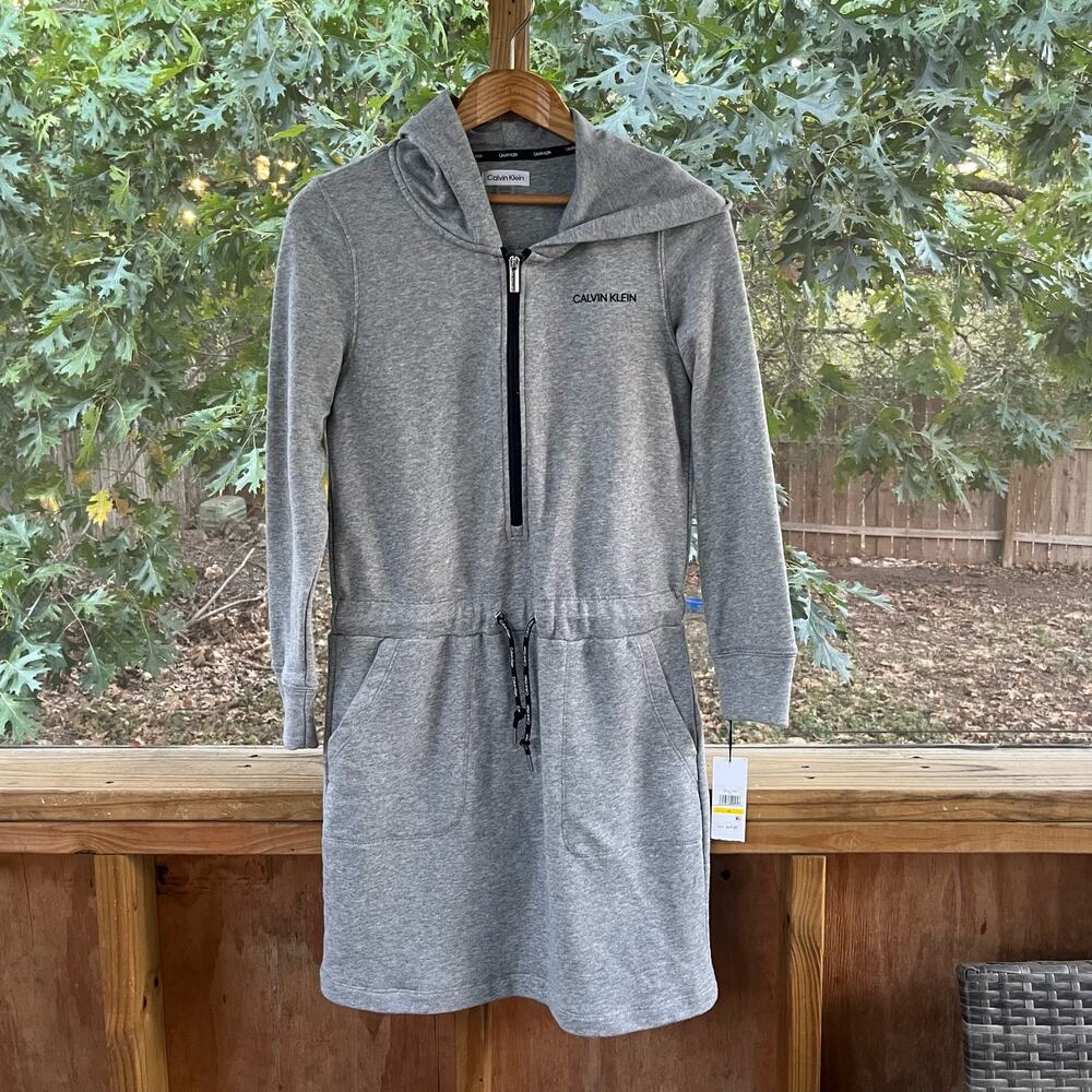 Calvin Klein Gray Mini Dress